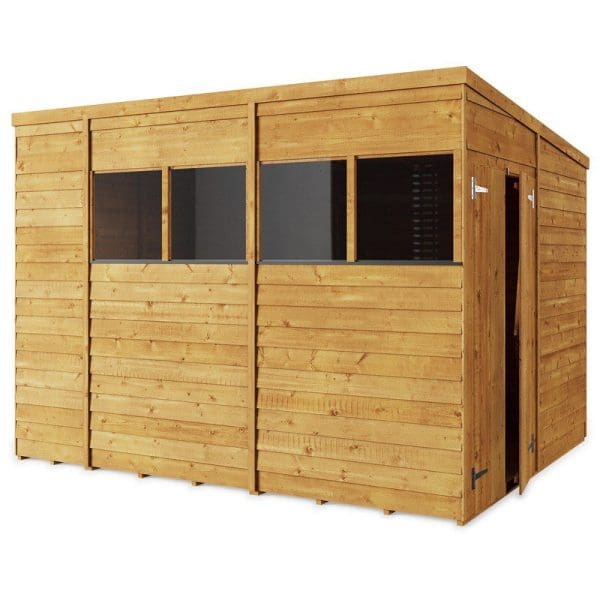 Overlap 10x8 Windowed Pent Shed - Image 2