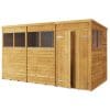 Overlap 12x6 Windowed Pent Shed