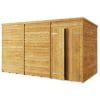 Overlap 12x6 Windowless Pent Shed