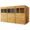 Overlap 12x6 Windowed Pent Shed - Image 2