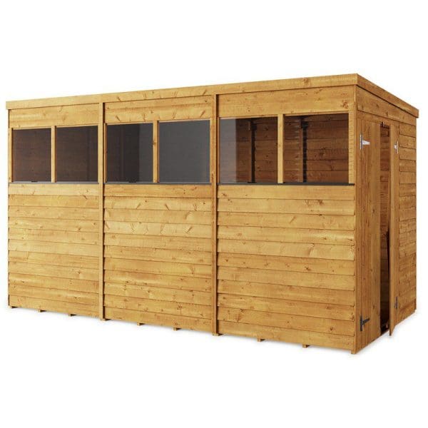 Overlap 12x6 Windowed Pent Shed - Image 2