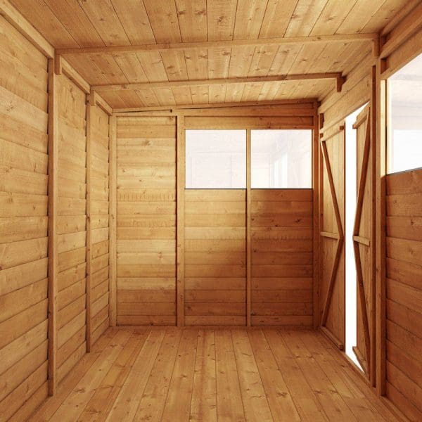 Overlap 12x6 Windowed Pent Shed - Image 3