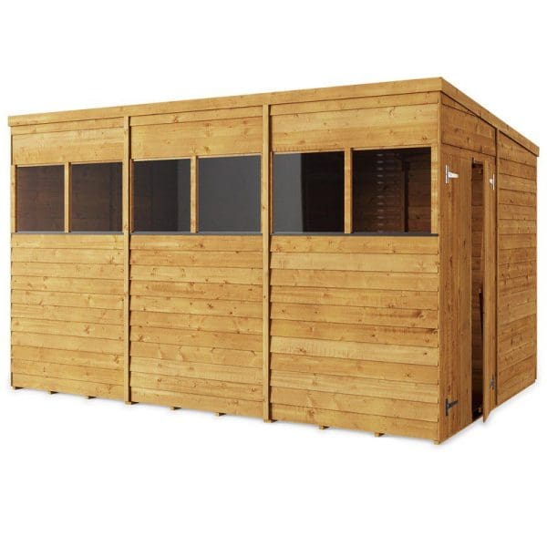 Overlap 12x8 Windowed Pent Shed - Image 2
