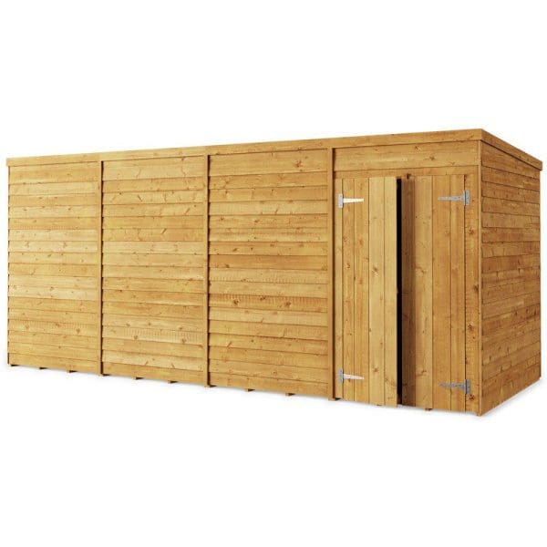Overlap 16x6 Windowless Pent Shed