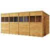 Overlap 16x8 Windowed Pent Shed - Image 2