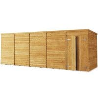 Overlap 20x6 Windowless Pent Shed