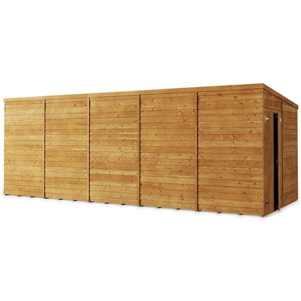 Overlap 20x8 Windowless Pent Shed - Image 2
