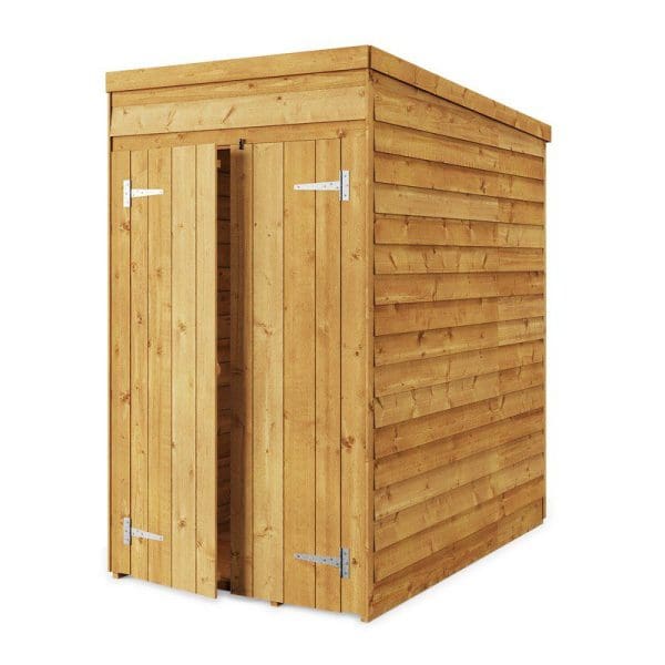 Overlap 4x6 Windowless Pent Shed