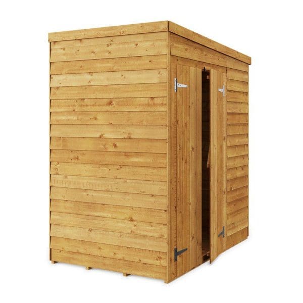 Overlap 4x6 Windowless Pent Shed - Image 2