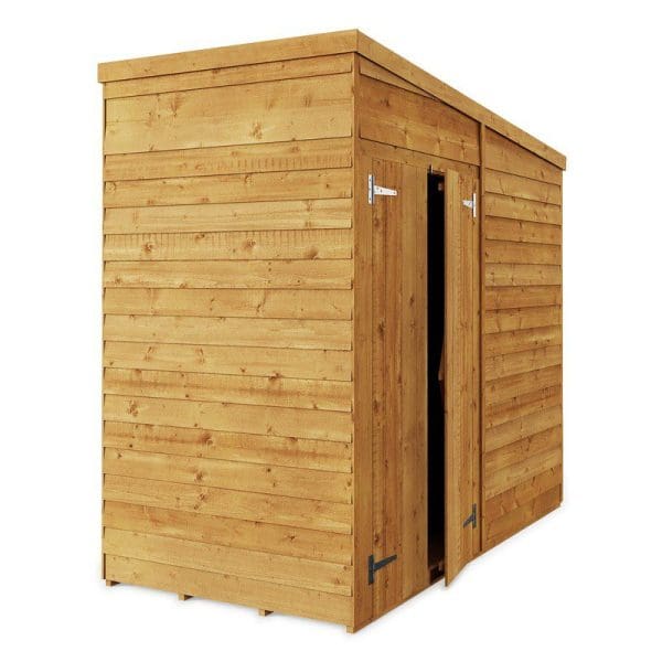 Overlap 4x8 Windowless Pent Shed - Image 2