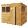 Overlap 8x6 Windowed Pent Shed