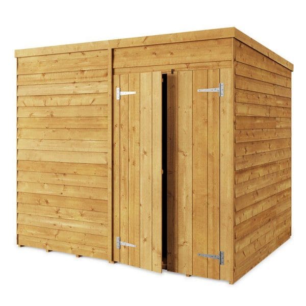 Overlap 8x6 Windowless Pent Shed