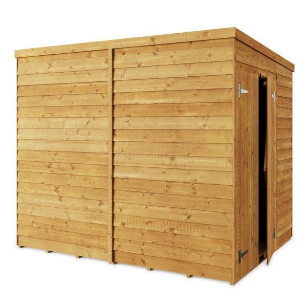 Overlap 8x6 Windowless Pent Shed - Image 2
