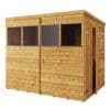 Overlap 8x6 Windowed Pent Shed - Image 2