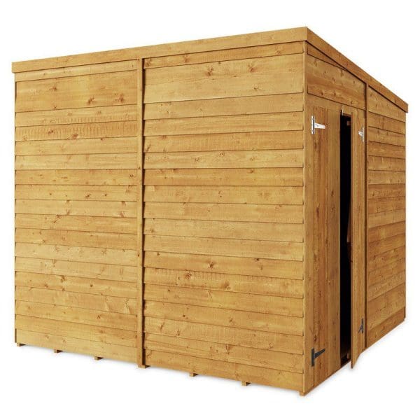 Overlap 8x8 Windowless Pent Shed - Image 2