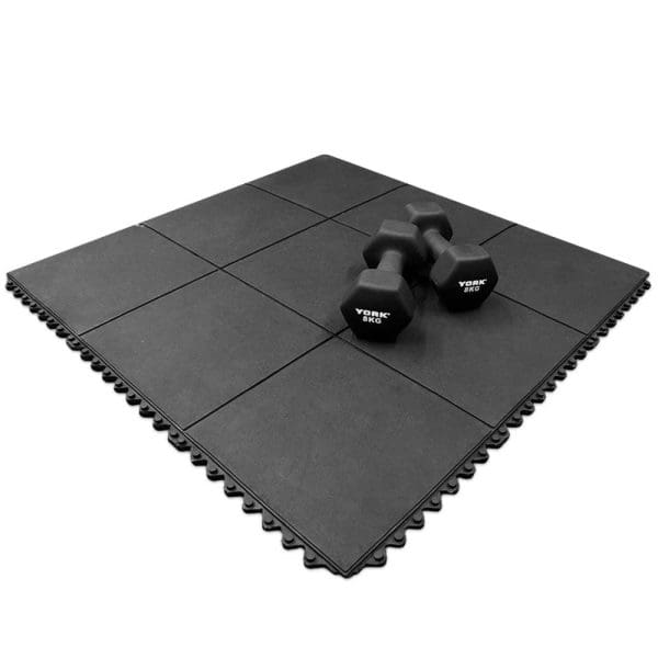 Rubber Gym Mats - 900x900mm