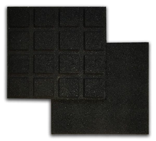 Inflatable Hot Tub Base Tiles 4pk - Black - Image 2