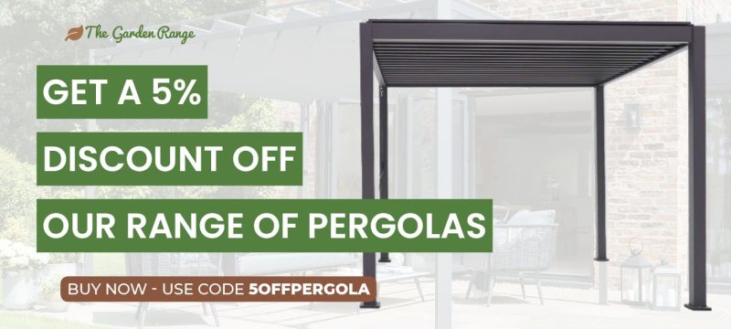 5% Off Pergolas Header Image